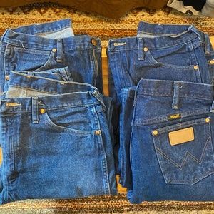 Wrangler mens jeans size 33x36